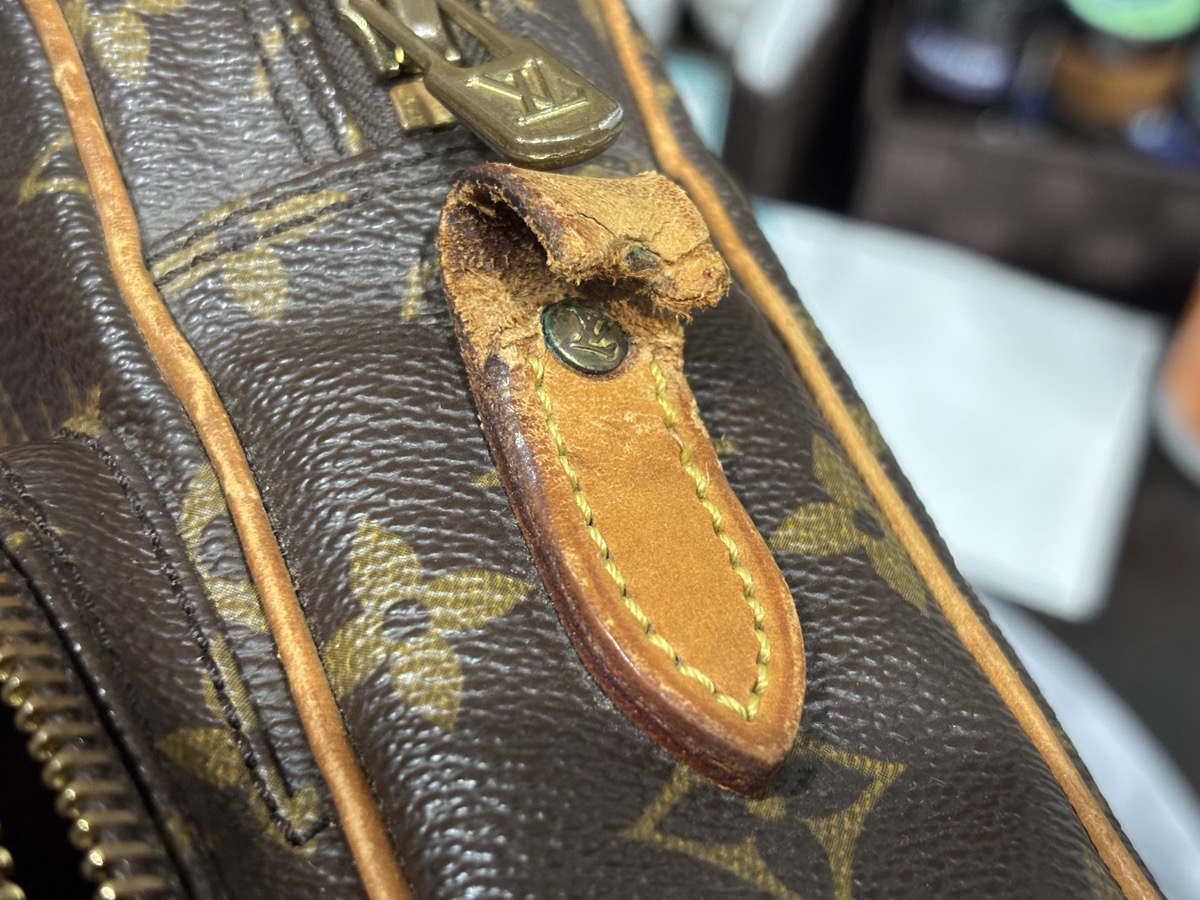 LOUIS VUITTON ショルダーバッグ 修理 修理前